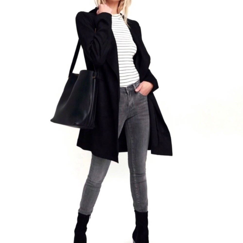 NWOT GREAT ADVENTURE BLACK SUEDE JACKET